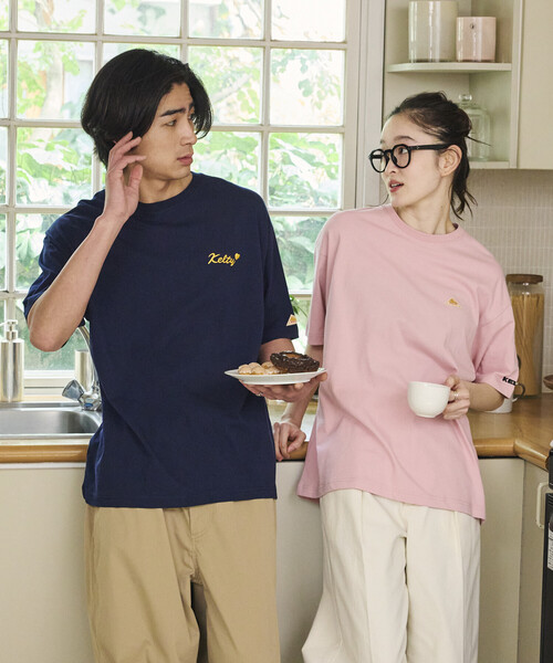FREAK'S STORE(フリークスストア)の「限定展開 KELTY×FREAK'S STORE ケルティ 別注 ビッグシルエット マウンテンロゴ バックプリント Tシャツ UVカット 接触冷感 吸水速乾(Tシャツ/カットソー・メンズ・ベージュ/ピンク/ホワイト/杢グレー/ブラック・LARGE/MEDIUM/SMALL)」の18枚目の写真