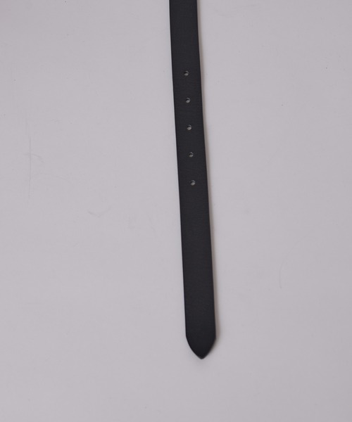 Lui's（ルイス）の「バケッタレザーナローベルト（ベルト・メンズ・ブラック・FREE）」の6枚目の写真