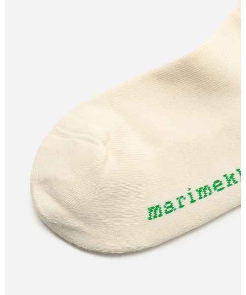 marimekko(マリメッコ)の「Puikea Unikko / Socks(ソックス/靴下・レディース・ブラック/ホワイト・40/34/37)」の6枚目の写真