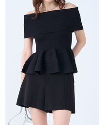 LAGUNAMOON | ダブルクロスショートパンツ(その他パンツ)