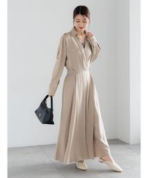 Te chichi（テチチ）の「トレンチカシュクールワンピース《2026 spring catalog item》（ワンピース）」