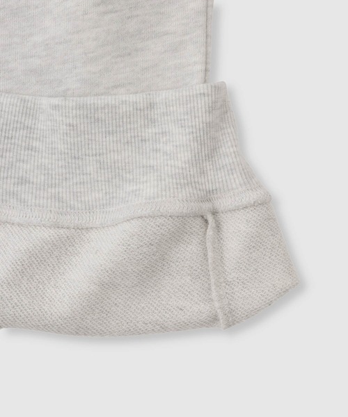 Mac-House(マックハウス)の「POLO BCS ワンポイント刺繍 クロップド ジップアップパーカー(パーカー・レディース・杢グレー/ネイビー/オートミール・M/L)」の8枚目の写真