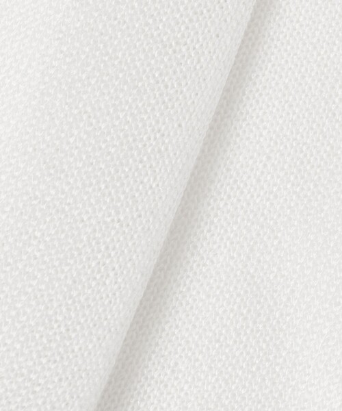 ANAYI（アナイ）の「シアー天竺クルーネック プルオーバー（ニット/セーター・レディース・ライトグレー/グリーン/ピンク/ホワイト/ブラック・38/36）」の9枚目の写真