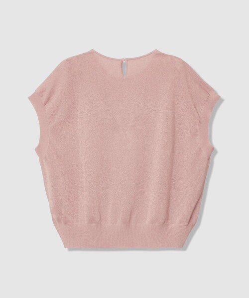 ANAYI（アナイ）の「シアー天竺クルーネック プルオーバー（ニット/セーター・レディース・ライトグレー/グリーン/ピンク/ホワイト/ブラック・38/36）」の11枚目の写真