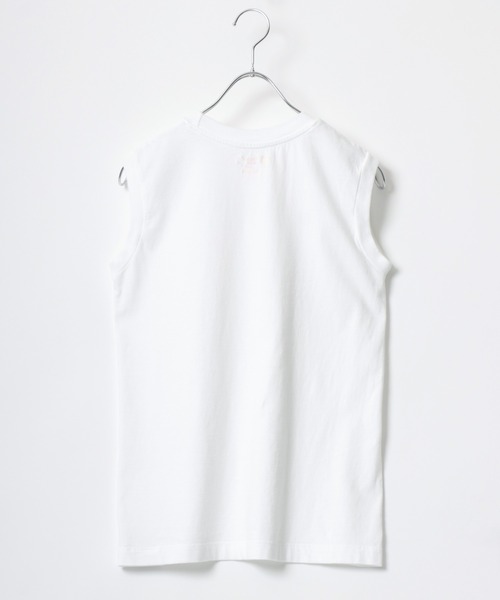 HANES(ヘインズ)の「Hanes(ヘインズ)ジャパンフィット ノースリーブTシャツ 無地アソートカラー2枚組/綿100% インナー レディース(Tシャツ/カットソー・レディース・ホワイト×ブラック/ホワイト系その他・M/L)」の6枚目の写真