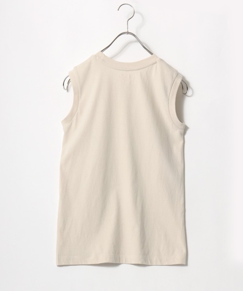 HANES(ヘインズ)の「Hanes(ヘインズ)ジャパンフィット ノースリーブTシャツ 無地アソートカラー2枚組/綿100% インナー レディース(Tシャツ/カットソー・レディース・ホワイト×ブラック/ホワイト系その他・M/L)」の15枚目の写真