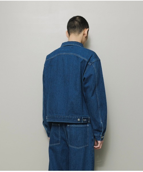 bal(バル)の「【BAL】バル CARB POCKET WASHIED DENIM JACKET(デニムジャケット・メンズ・ブルー・SMALL/LARGE)」の4枚目の写真