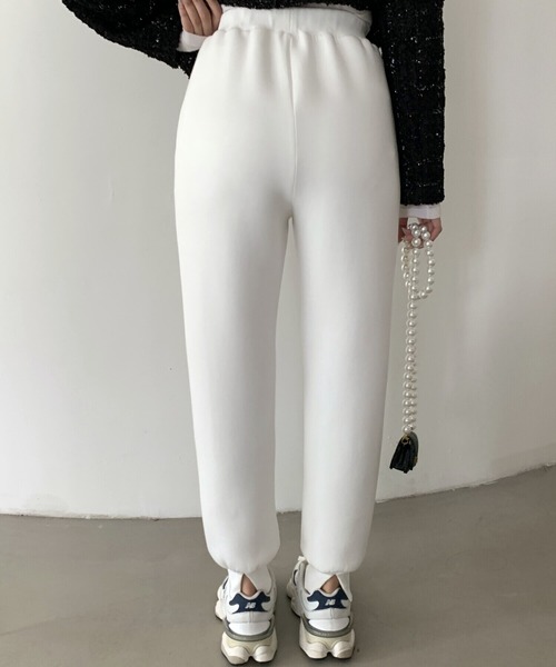 BIRTHDAY BASH(バースデイバッシュ)の「DIANA PEARL BEAUTY JOGGER PANTS(ダイアナパールビューティジョガーパンツ)(その他パンツ・レディース・グレー/ホワイト・SMALL/MEDIUM)」の8枚目の写真