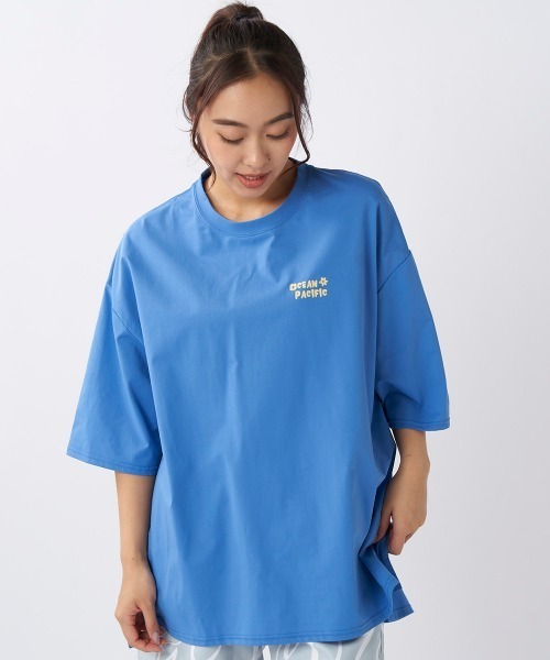 セール】【OP:オーピー】レディースペアテックスビックTシャツ 水陸