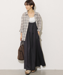 JOURNAL STANDARD relume | 《WEB+一部店舗限定》［2点セット］リネンミックスタックワンピース+タンク(ワンピース)