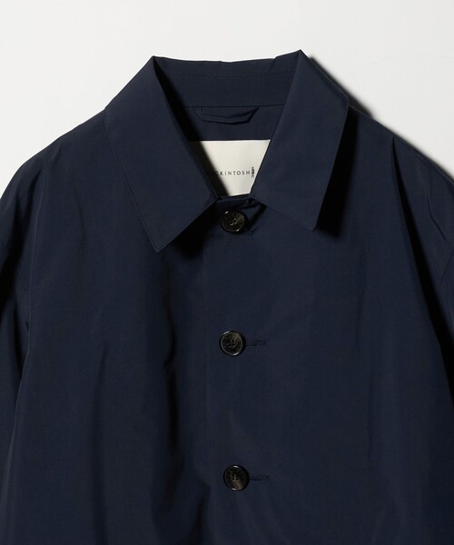 Mackintosh(マッキントッシュ)の「【別注】<MACKINTOSH>TECH HUMBIE SL/テック ハンビー スリム(ステンカラーコート・メンズ・ダークブラウン/ネイビー・38/36)」の4枚目の写真