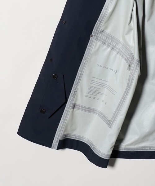 Mackintosh(マッキントッシュ)の「【別注】<MACKINTOSH>TECH HUMBIE SL/テック ハンビー スリム(ステンカラーコート・メンズ・ダークブラウン/ネイビー・38/36)」の11枚目の写真