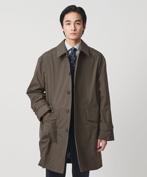 Mackintosh(マッキントッシュ)の「【別注】<MACKINTOSH>TECH HUMBIE SL/テック ハンビー スリム(ステンカラーコート・メンズ・ダークブラウン/ネイビー・38/36/40)」の18枚目の写真
