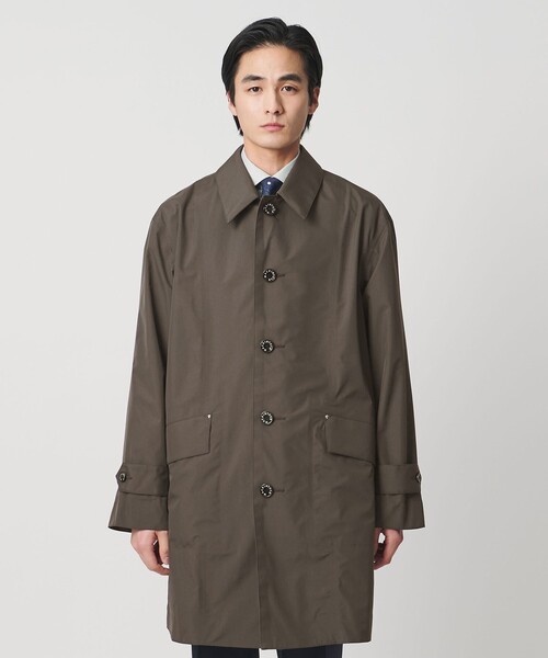Mackintosh(マッキントッシュ)の「【別注】<MACKINTOSH>TECH HUMBIE SL/テック ハンビー スリム(ステンカラーコート・メンズ・ダークブラウン/ネイビー・38/36/40)」の20枚目の写真