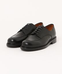 JALAN SRIWIJAYA | Jalan Sriwijaya 99124 CILP WASH BLACK DAINITE SOLE / Uチップダービー ダイナイトソール(ドレスシューズ)