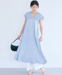 coca（coca）（コカ）の「シャーリングバックリボンワンピース（ワンピース）」