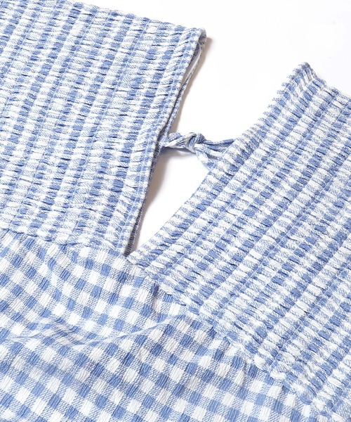 coca（coca）（コカ）の「シャーリングバックリボンワンピース（ワンピース・レディース・ブラック/A・L/M/S）」の15枚目の写真