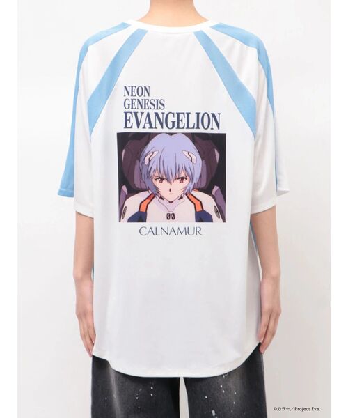 CALNAMUR（カルナムール）の「【新世紀エヴァンゲリオンコラボ】レイ アスカ ユニフォームTシャツ（Tシャツ/カットソー・レディース・ホワイト/レッド・FREE）」の22枚目の写真