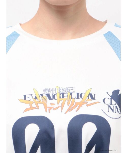CALNAMUR（カルナムール）の「【新世紀エヴァンゲリオンコラボ】レイ アスカ ユニフォームTシャツ（Tシャツ/カットソー・レディース・ホワイト/レッド・FREE）」の21枚目の写真