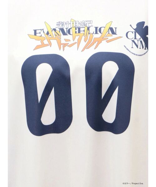 CALNAMUR（カルナムール）の「【新世紀エヴァンゲリオンコラボ】レイ アスカ ユニフォームTシャツ（Tシャツ/カットソー・レディース・ホワイト/レッド・FREE）」の14枚目の写真