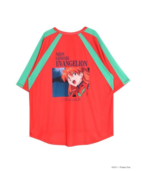 CALNAMUR（カルナムール）の「【新世紀エヴァンゲリオンコラボ】レイ アスカ ユニフォームTシャツ（Tシャツ/カットソー・レディース・ホワイト/レッド・FREE）」の12枚目の写真