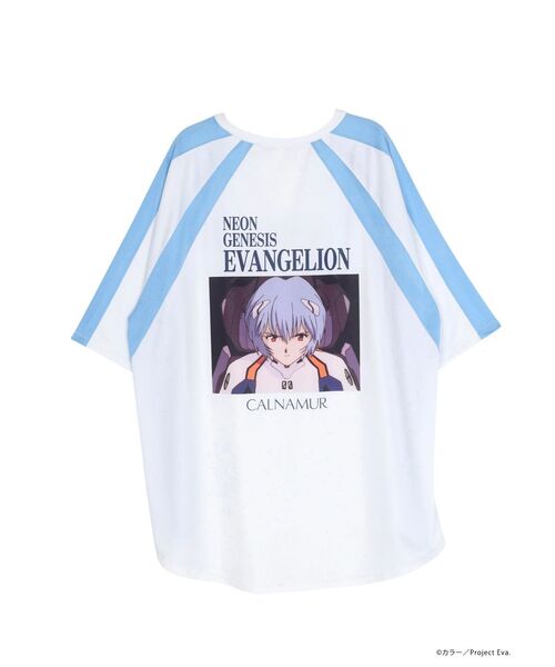 CALNAMUR（カルナムール）の「【新世紀エヴァンゲリオンコラボ】レイ アスカ ユニフォームTシャツ（Tシャツ/カットソー・レディース・ホワイト/レッド・FREE）」の10枚目の写真