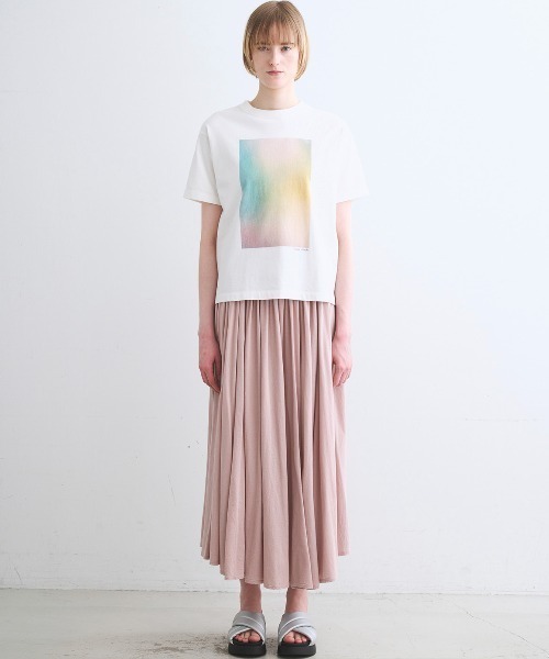three dots（スリードッツ）の「【unisex】グラフィックTシャツ（Tシャツ/カットソー・レディース・ブルー系その他/ピンク系その他/その他1・SMALL/X-SMALL）」の14枚目の写真