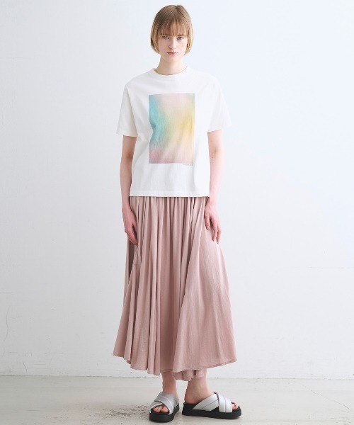 three dots（スリードッツ）の「【unisex】グラフィックTシャツ（Tシャツ/カットソー・レディース・ブルー系その他/ピンク系その他/その他1・SMALL/X-SMALL）」の16枚目の写真