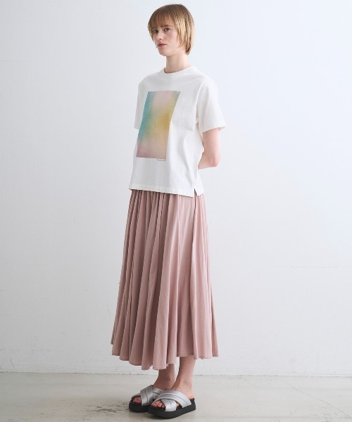 three dots（スリードッツ）の「【unisex】グラフィックTシャツ（Tシャツ/カットソー・レディース・ブルー系その他/ピンク系その他/その他1・SMALL/X-SMALL）」の15枚目の写真