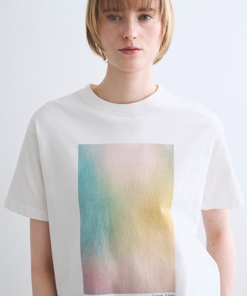 three dots（スリードッツ）の「【unisex】グラフィックTシャツ（Tシャツ/カットソー・レディース・ブルー系その他/ピンク系その他/その他1・SMALL/X-SMALL）」の17枚目の写真