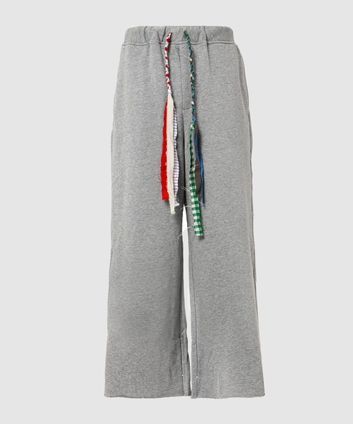 DIGAWEL(ディガウェル)の「Wide sweat pants(スウェットパンツ・メンズ・グレー/ブラック・1/2)」の2枚目の写真