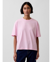 オーバーサイズ GAPロゴ チューニックTシャツ