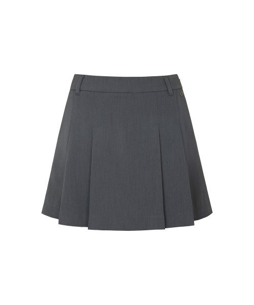 PLAYBOO(プレイブー)の「CLASSIC TWILL SKIRT W/INNER PANTS_Grey(スカート・レディース・その他・SMALL/MEDIUM/LARGE)」の1枚目の写真