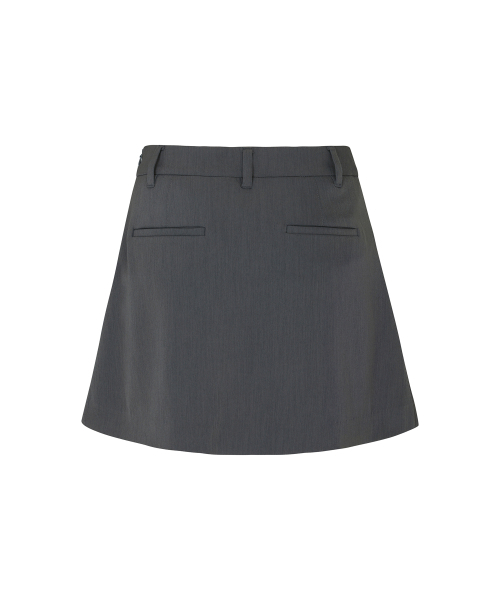 PLAYBOO(プレイブー)の「CLASSIC TWILL SKIRT W/INNER PANTS_Grey(スカート・レディース・その他・SMALL/MEDIUM/LARGE)」の2枚目の写真