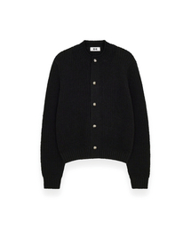 R-4（アールフォー）の「R-0067 / RAW COTTON CARDIGAN(BLACK)（カーディガン/ボレロ）」