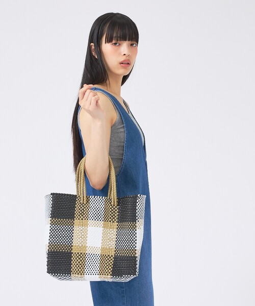Moon Bird(ムーンバード)の「【MOON BIRD/ムーンバード】手織りハンモックトートバッグ/手織り/A4サイズ収納可能(トートバッグ・レディース・その他7/その他8/その他6/その他1/その他4/その他5/その他3・フリー)」の6枚目の写真