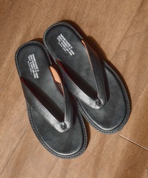 niko and... | フェイクレザー配色トングサンダル(サンダル)