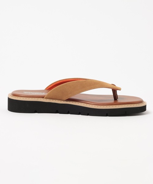 niko and...(ニコアンド)の「フェイクレザー配色トングサンダル(サンダル・メンズ・ブラック/ブラウン・MEDIUM/LARGE)」の13枚目の写真