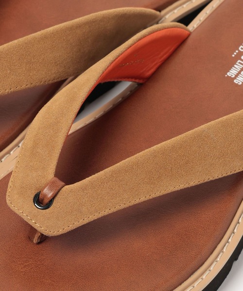 niko and...(ニコアンド)の「フェイクレザー配色トングサンダル(サンダル・メンズ・ブラック/ブラウン・MEDIUM/LARGE)」の21枚目の写真