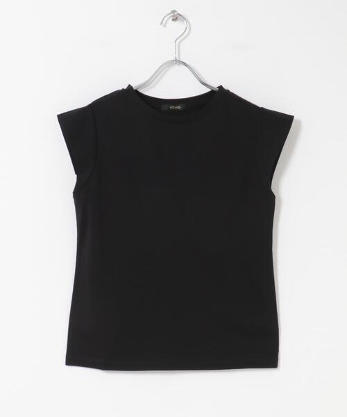 URBAN RESEARCH ROSSO WOMEN（アーバンリサーチ　ロッソ）の「クールタッチスーピマコットンフレンチTシャツ（Tシャツ/カットソー・レディース・レッド/ブラウン/ブラック/オフホワイト・FREE）」の16枚目の写真