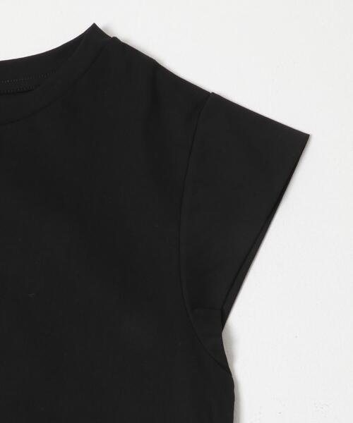 URBAN RESEARCH ROSSO WOMEN（アーバンリサーチ　ロッソ）の「クールタッチスーピマコットンフレンチTシャツ（Tシャツ/カットソー・レディース・レッド/ブラウン/ブラック/オフホワイト・FREE）」の17枚目の写真
