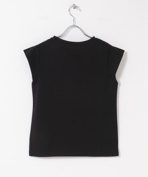 URBAN RESEARCH ROSSO WOMEN（アーバンリサーチ　ロッソ）の「クールタッチスーピマコットンフレンチTシャツ（Tシャツ/カットソー・レディース・レッド/ブラウン/ブラック/オフホワイト・FREE）」の18枚目の写真