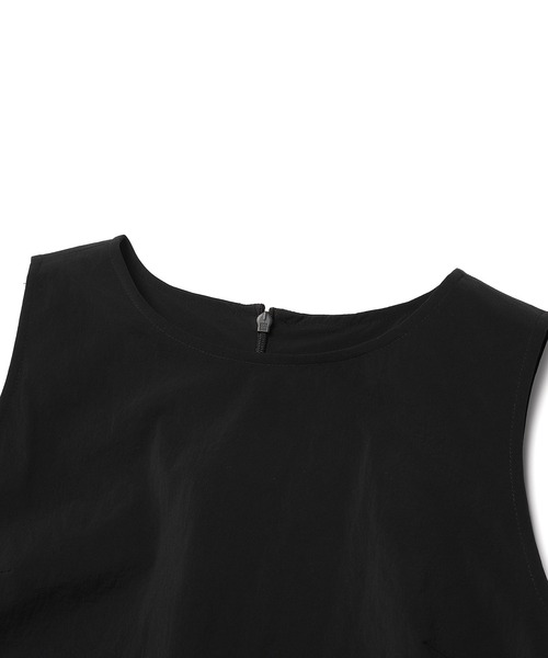 Snow Peak(スノーピーク)の「Snow Peak / Root Women's Sleeveless Dress ルート スリーブレスドレス ワンピース(ワンピース・レディース・ブラック/ダークカーキ・S/M/L)」の11枚目の写真