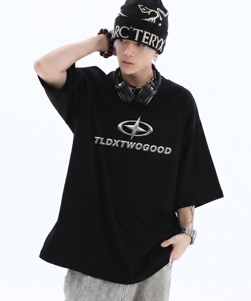 セール】【26年春夏新作】立体ロゴY2KモチーフビッグシルエットTシャツ