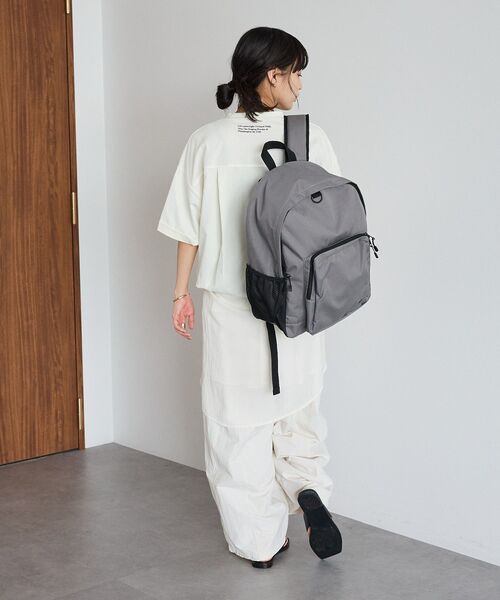 CRAFT STANDARD BOUTIQUE(クラフトスタンダードブティック)の「接触冷感 バイカラーヘムプルオーバー(Tシャツ/カットソー・レディース・グレー/オフホワイト/ライトグリーン/ネイビー・FREE)」の18枚目の写真