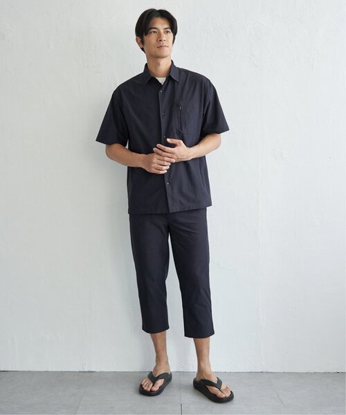 ikka(イッカ)の「【接触冷感】GOKU楽 AIR冷感シャツ【セットアップ対応】(シャツ/ブラウス・メンズ・ブラック/ネイビー/グレー/ライトグレー/ベージュ・XL/L/M/S)」の18枚目の写真
