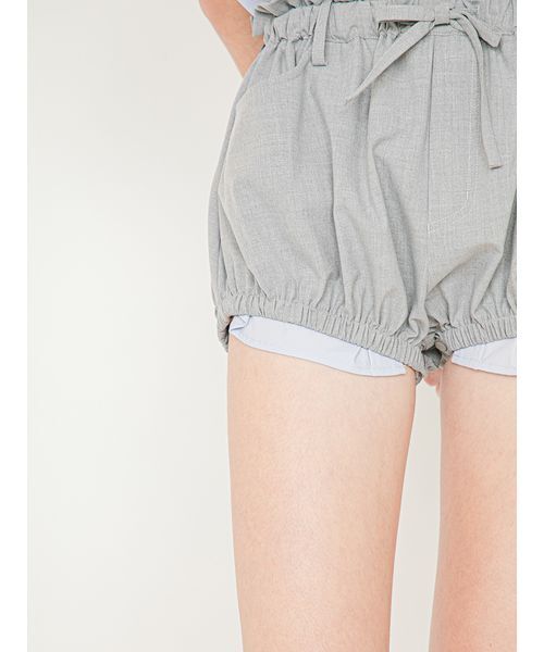 SORIN(ソリン )の「Shirt Docking Rompers/シャツドッキングジャンプスーツ(つなぎ/オールインワン・レディース・サックスブルー/ストライプ/ホワイト・38)」の10枚目の写真