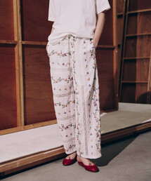 Freada（フリーダ）の「Freada/フリーダ ドビー花刺繍×レースパンツ（その他パンツ）」
