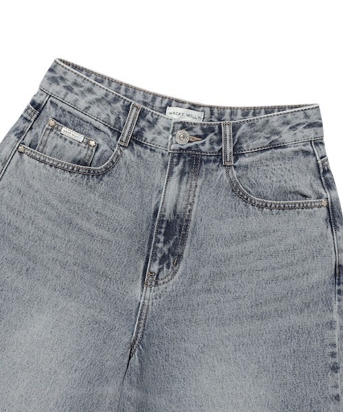 Wacky WiLLy(ワッキーウィリー)の「WOMEN'S APPLIQUE DENIM BERMUDA SHORTS(その他パンツ・レディース・グレー/ブルー・MEDIUM/SMALL)」の11枚目の写真