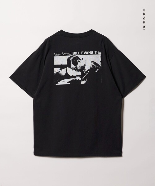 BEAUTY&YOUTH UNITED ARROWS(ビューティーアンドユースユナイテッドアローズ)の「<Bill Evans × BEAUTY&YOUTH>Moon Beams プリント Tシャツ(Tシャツ/カットソー・メンズ・ブラック・XL/M/L)」の2枚目の写真